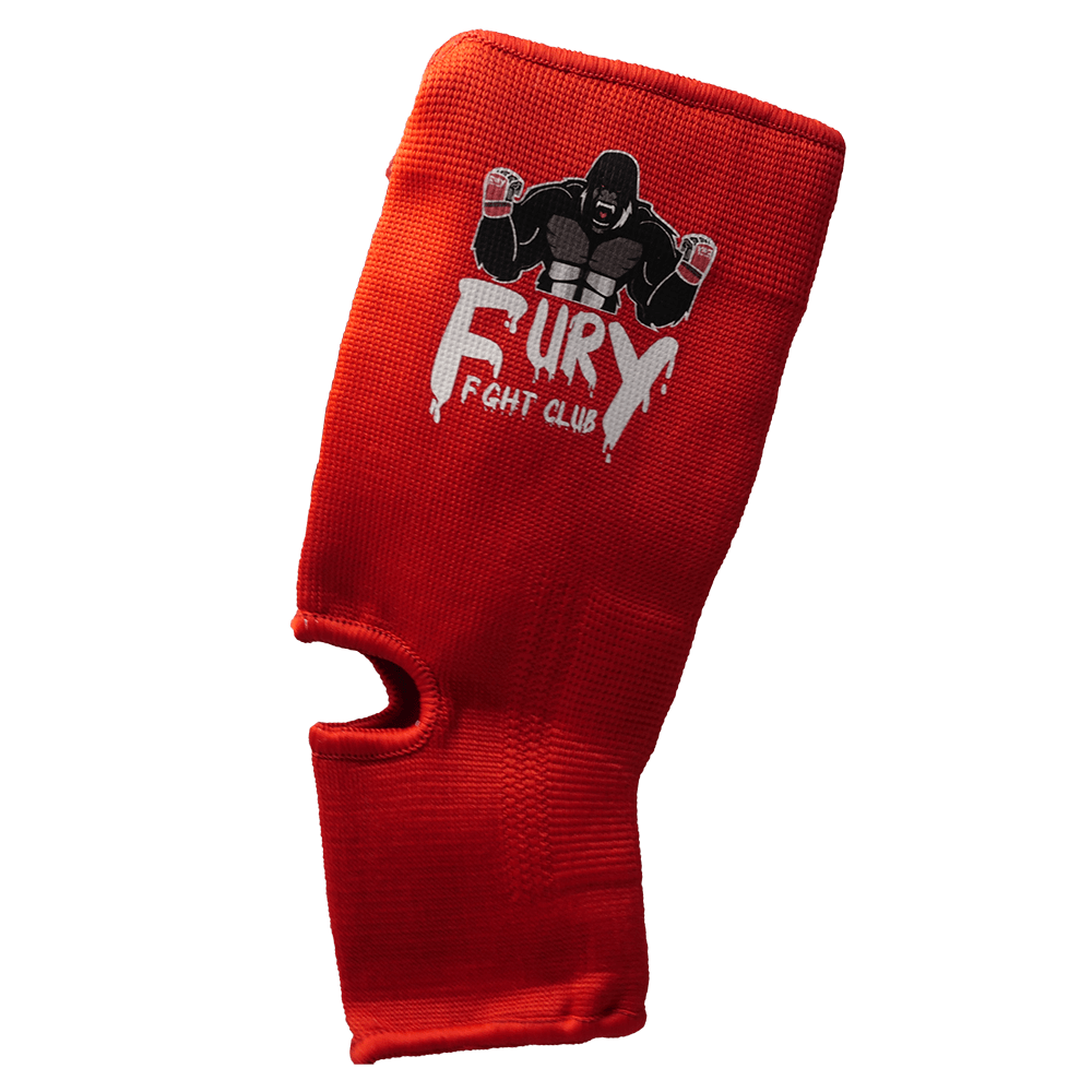 Fury Fight Club Ankle Support  - Red - Fury Fight Club